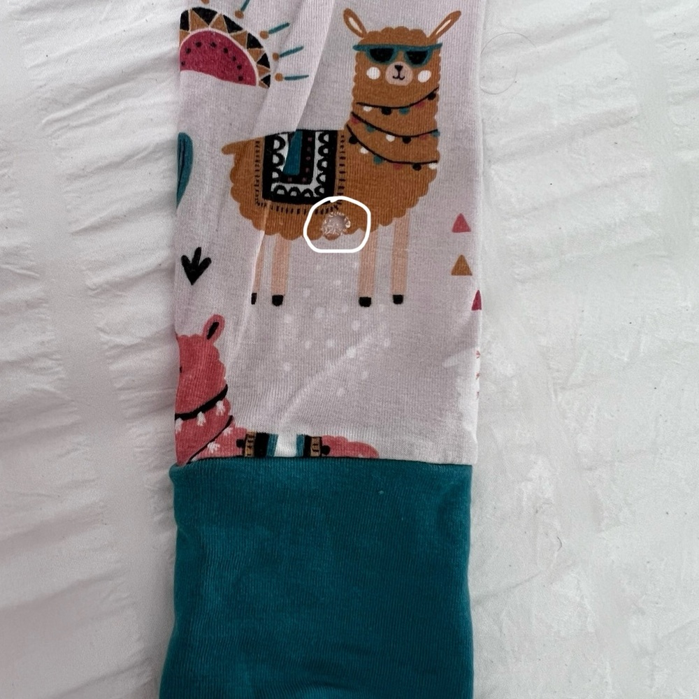 Little Sleepies Llama Love Zippy Pajamas Size 18-24 Months - Picture 11 of 11